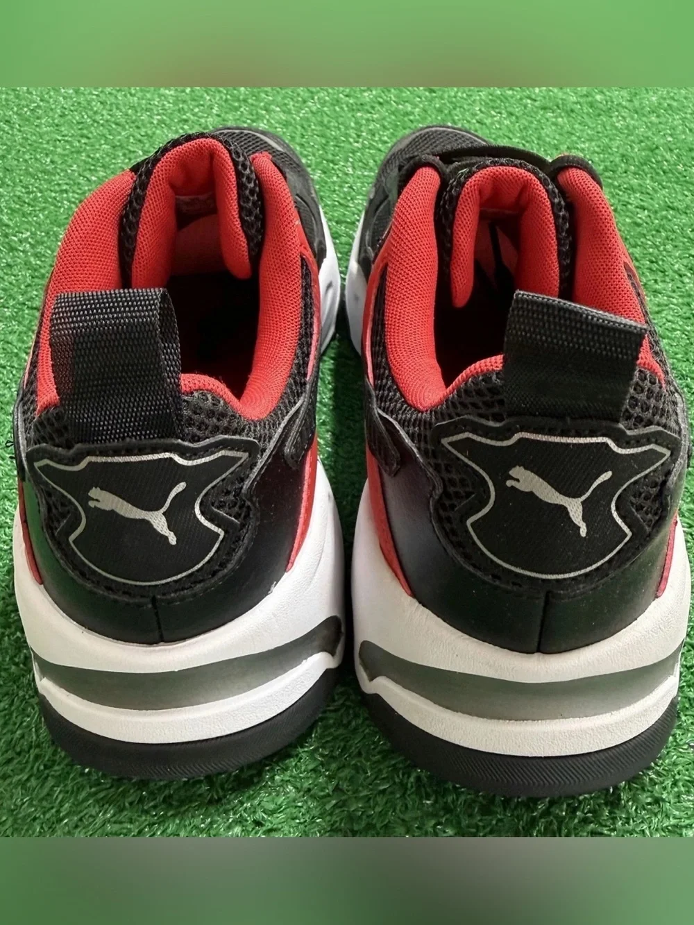 PUMA Scuderia Ferrari Trinity 2 Motorsports Shoes - Black - Men's Size 9, 9.5